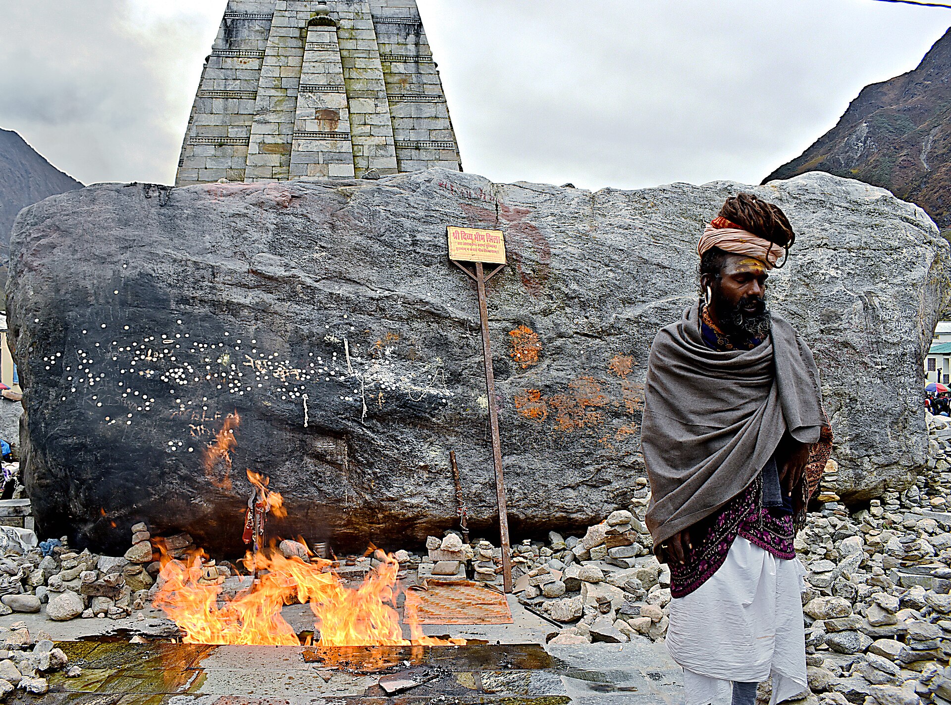 Bhim shila, Kedarnath temple, Uttrakhand