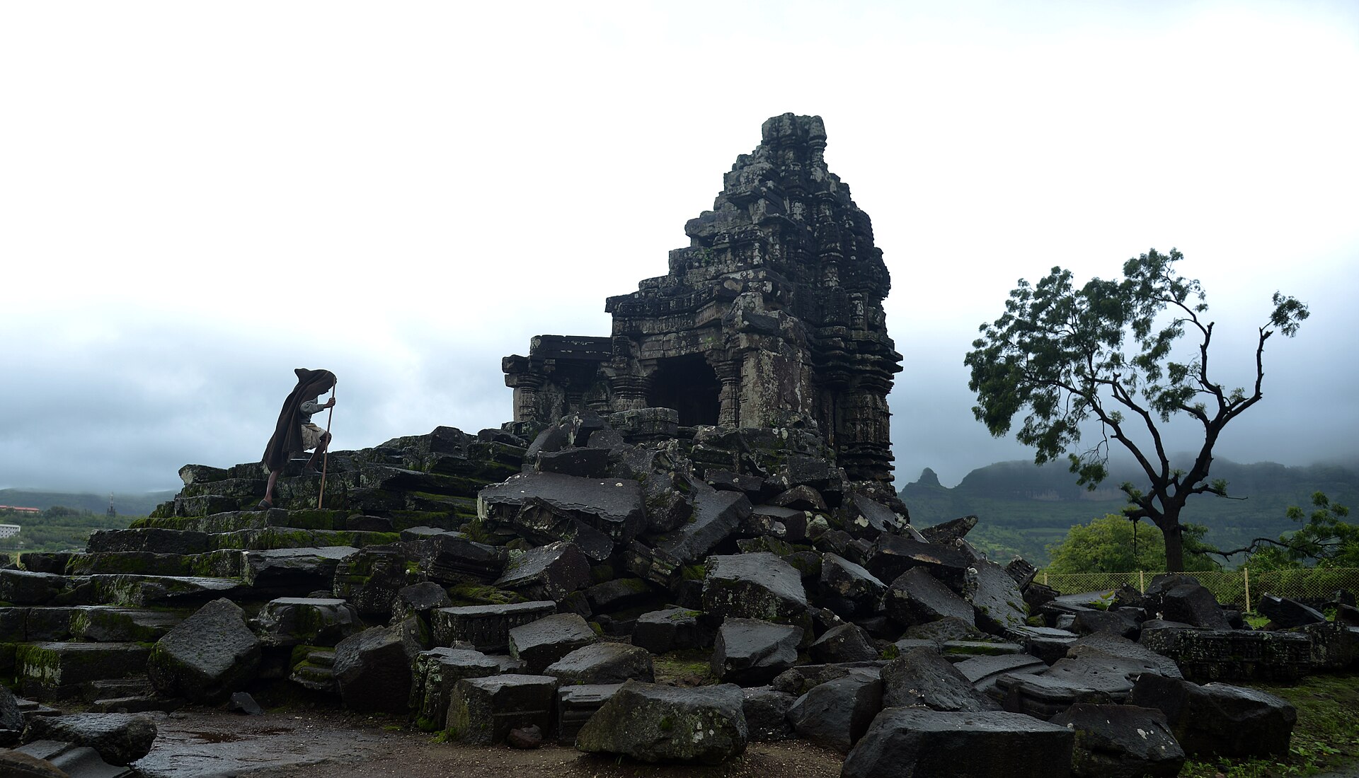 Ancient temple at Anjaneri, Trimbakeshwar, Nashik